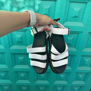 White Strappy Sandals